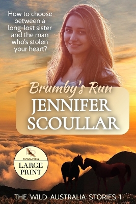 Book cover for Brumby's Run - Large Print