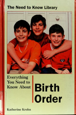 Cover of Everything Yntka Birth Order