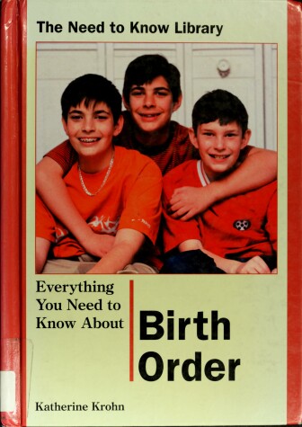Book cover for Everything Yntka Birth Order