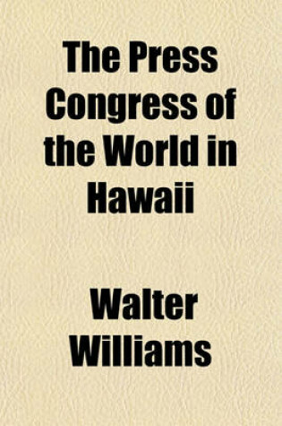Cover of The Press Congress of the World in Hawaii