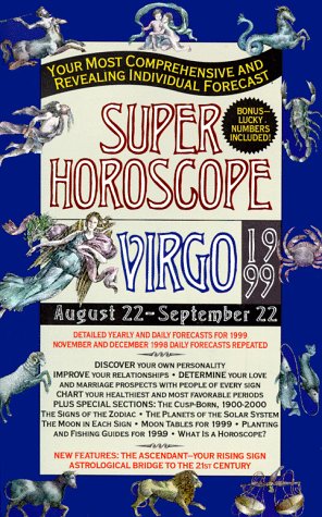 Book cover for Super Horoscope: Virgo 1999