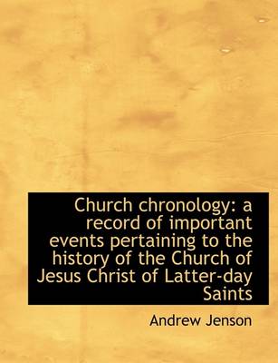 Book cover for Church Chronology