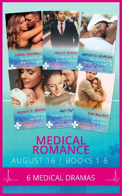 Book cover for Medical Romance August 2016 Books 1-6