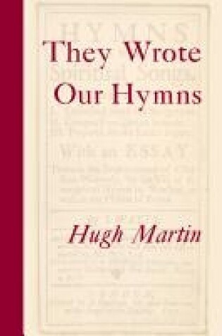 Cover of They Wrote Our Hymns