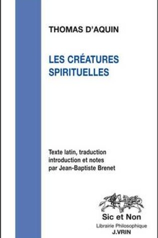 Cover of Les Creatures Spirituelles