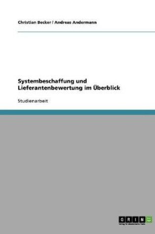 Cover of Systembeschaffung und Lieferantenbewertung im UEberblick