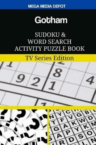 Cover of Gotham Sudoku and Word Search Activity Puzzle Book