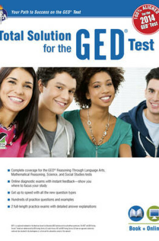 Cover of GED(R)Test, Rea's Total Solution for the 2014 GED(R) Test