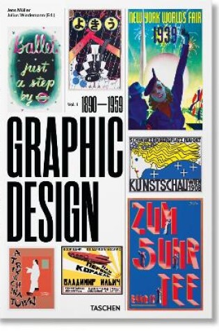 Cover of The History of Graphic Design. Vol. 1. 1890–1959