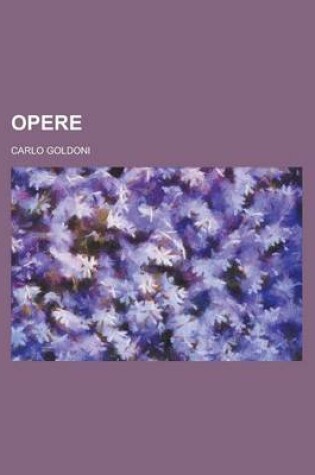 Cover of Opere