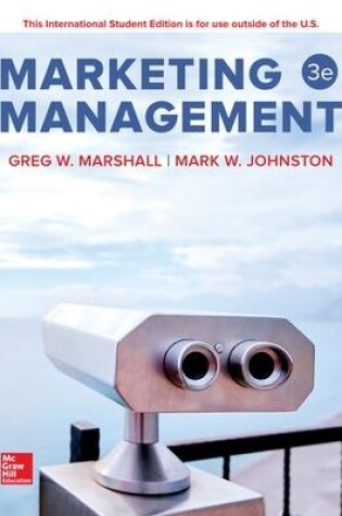 Cover of ISE Marketing Management