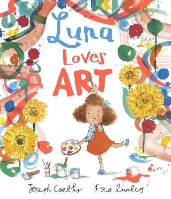 Book cover for Luna Loves Art