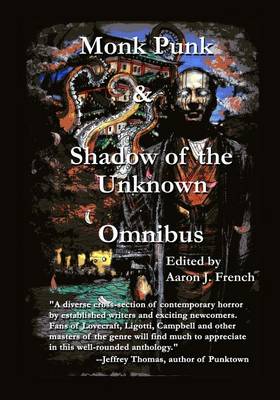 Book cover for Monk Punk and Shadow of the Unknown Omnibus