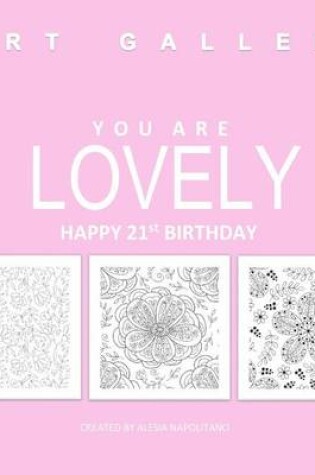 Cover of Lovely Happy 21st Birthday