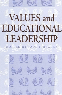 Book cover for Values and Educational Leadership