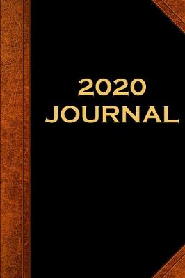 Book cover for 2020 Vintage Style Image Journal 204 Pages