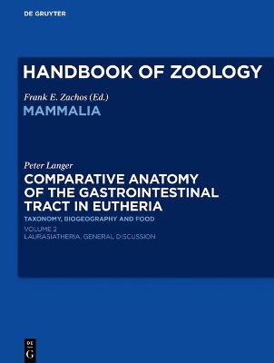 Cover of Comparative Anatomy of the Gastrointestinal Tract in Eutheria II