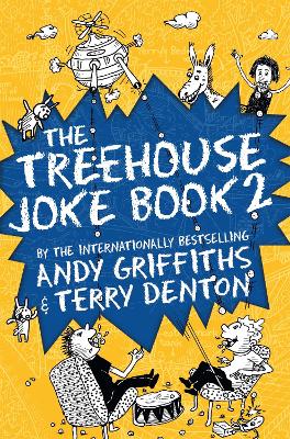 Book cover for The Treehouse Joke Book 2