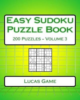 Book cover for Easy Sudoku Puzzle Book Volume 3