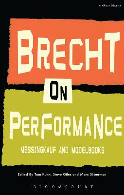 Cover of Brecht on Performance