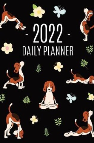 Cover of Dog Yoga Planner 2022