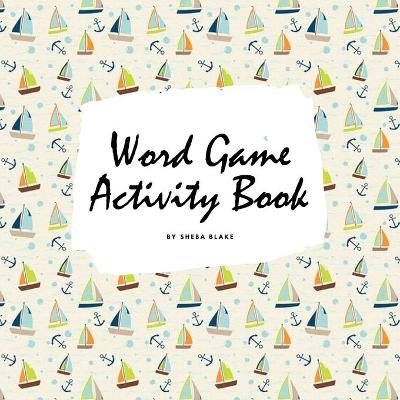 Book cover for Letter and Word Game Activity Book for Children (8.5x8.5 Coloring Book / Activity Book)