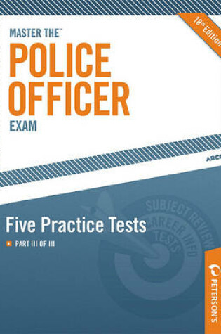 Cover of Master the Police Officer Exam