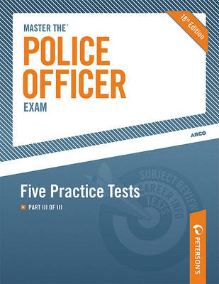 Book cover for Master the Police Officer Exam