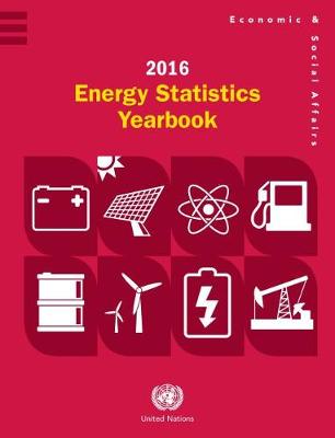 Cover of Energy statistics yearbook 2016