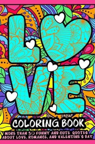 Cover of Love Coloring Book