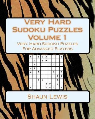 Book cover for Very Hard Sudoku Puzzles Volume 1