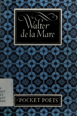 Cover of Walter De La Mare