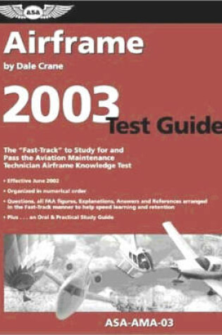 Cover of Airframe 2003 Test Guide