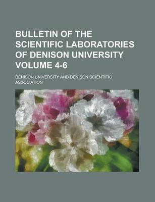 Book cover for Bulletin of the Scientific Laboratories of Denison University (Volume 12)