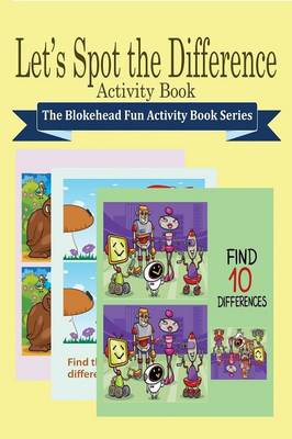 Book cover for Let's Spot the Difference Activity Book