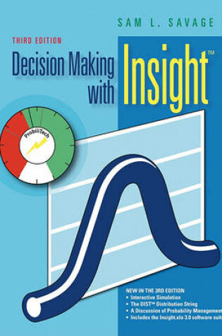 Cover of Decision Making with Insight (with Insight.Xla 2.0 and Printed Access Card)