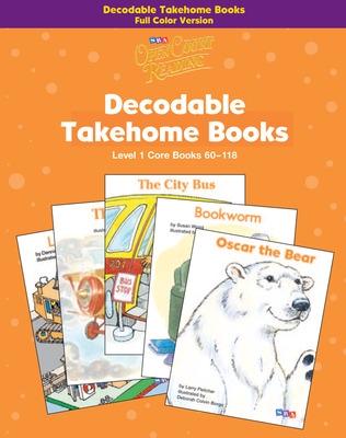 Book cover for Open Court Reading, Core Decodable Takehome Books (Books 60-118) 4-Color (1 workbook of 59 stories), Grade 1