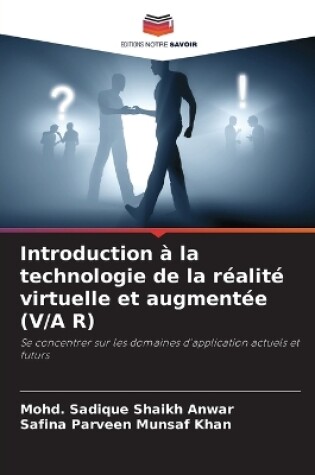 Cover of Introduction à la technologie de la réalité virtuelle et augmentée (V/A R)