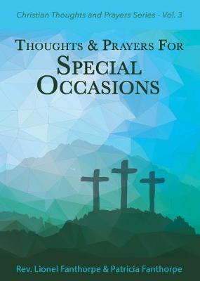 Book cover for Thoughts and Prayers for Special Occasions
