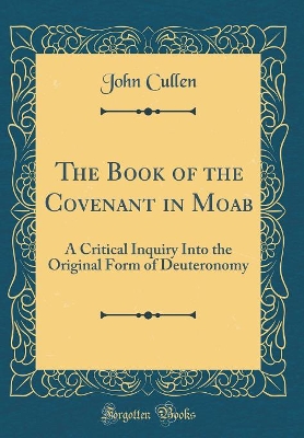 Book cover for The Book of the Covenant in Moab