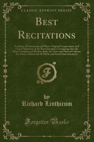 Cover of Best Recitations