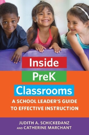 Cover of Inside PreK Classrooms