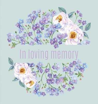 Book cover for Book of Condolence for funeral (Hardcover)