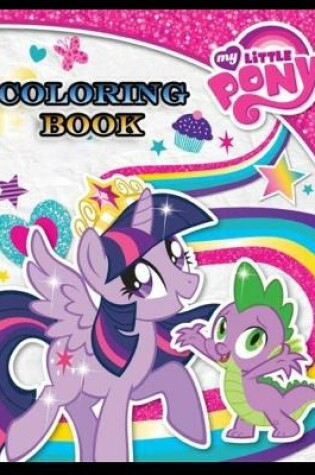 Cover of my little pony coloring book