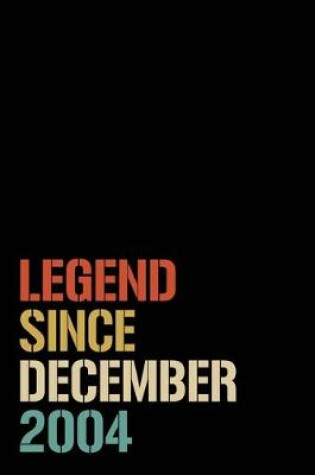 Cover of Legend Since December 2004