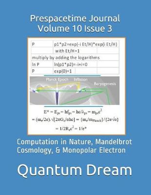 Cover of Prespacetime Journal Volume 10 Issue 3