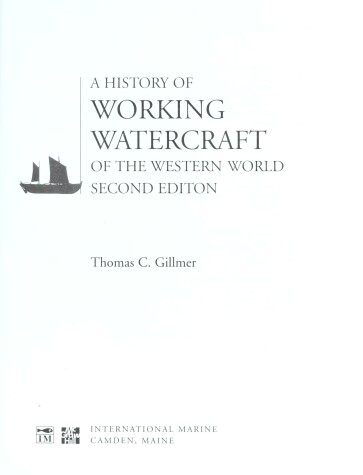 Book cover for A History of Working Watercraft of the Western World