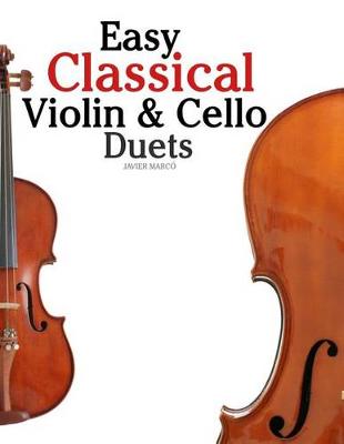Book cover for Easy Classical Violin & Cello Duets