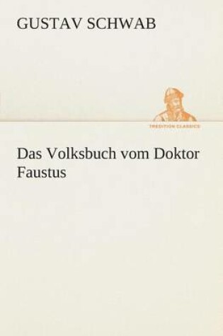 Cover of Das Volksbuch vom Doktor Faustus