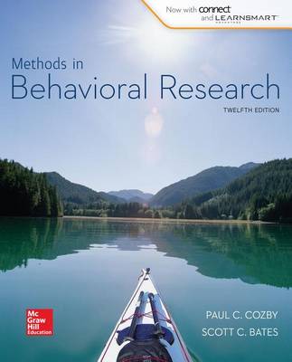 Book cover for LL Methods in Behavioral Research with Connect Plus Access Card